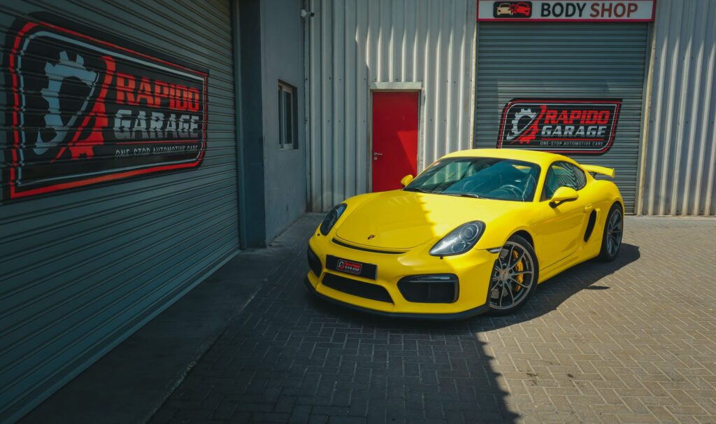 Porsche repair services in Dubai